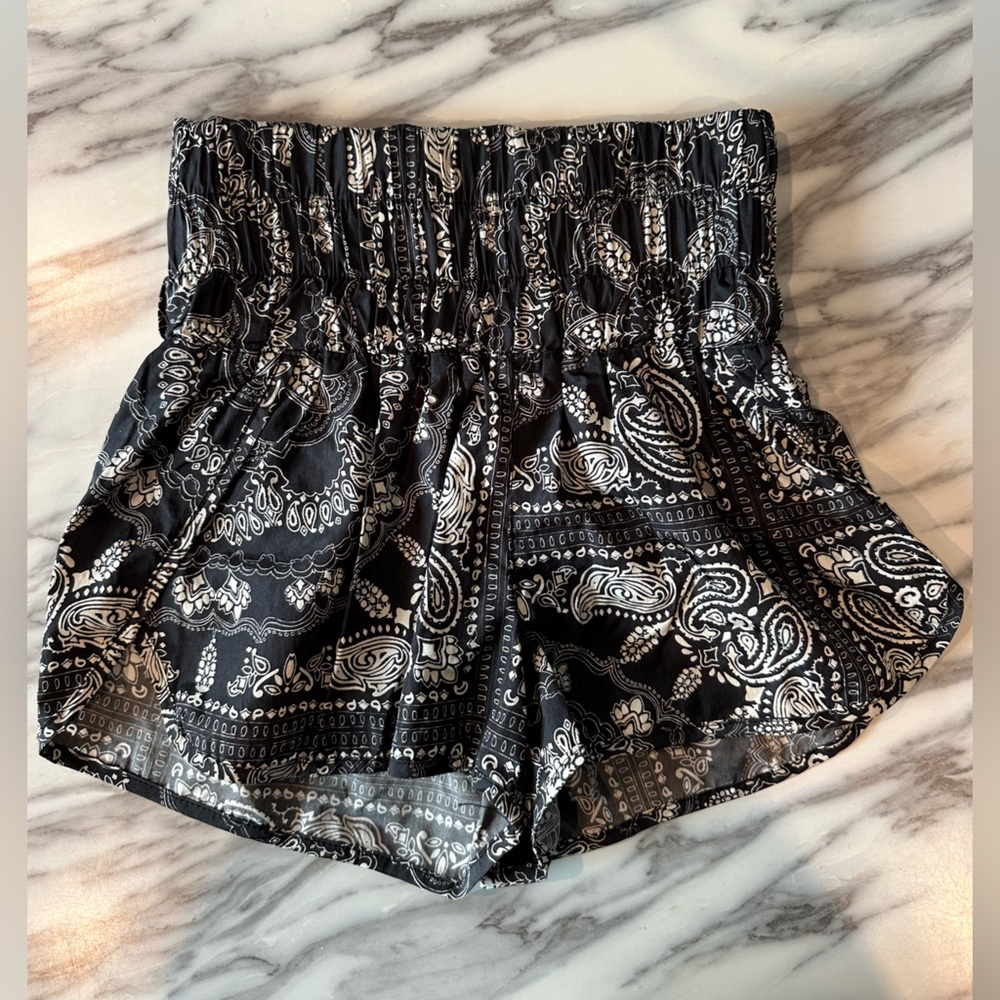 FP Movement Way Home Short in Bandana Black - Picture 3 of 7